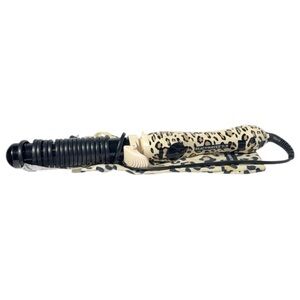 Beachwaver S1.25 Leopard Print Rotating Curling Iron with Pouch, 1.25" Barrel